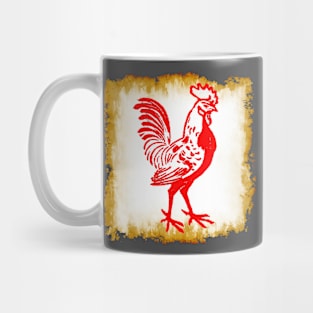 Red Rooster Mug